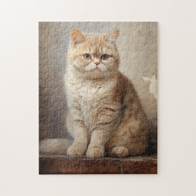 Puzzle Exotique Shorthair cat (Vertical)