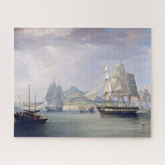 Puzzle Expéditions de clipper d'opium 1824 (Horizontal)