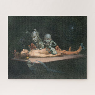 Puzzle Expérience de mort imminente d'un homme et esprits