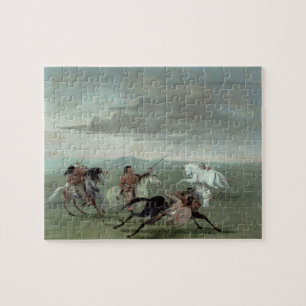 Puzzle Exploits de Comanche de l'équitation martiale,