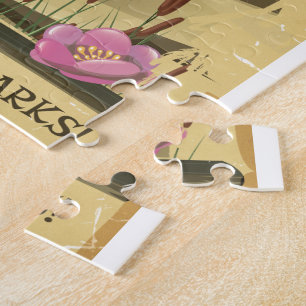 Puzzle Explorez l'affiche vintage de Wildness !