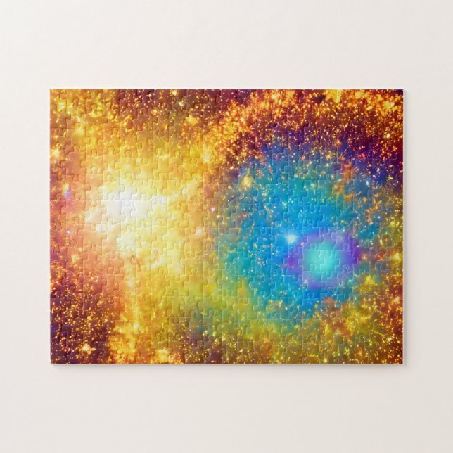 Puzzle Explosion dorée de Supernova dans l'espace Extraor (Horizontal)
