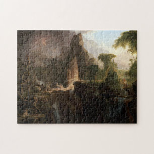 Puzzle Expulsion du Jardin d'Eden par Thomas Cole
