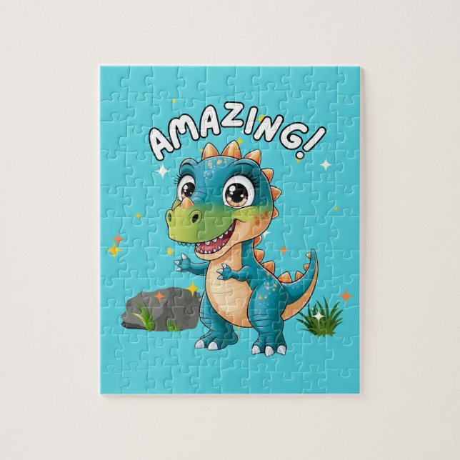Puzzle Extraordinaire !, Dinosaur (Vertical)