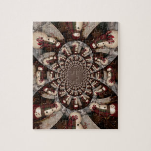 Puzzle Extraordinaire Snowman