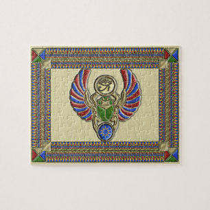 Puzzle Eye of Horus Scarab