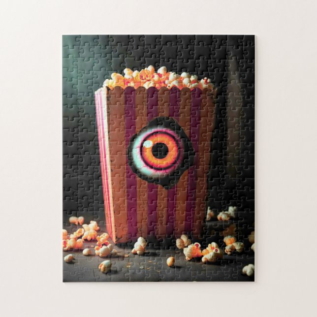 Puzzle Eyeball déplaisant en Popcorn (Vertical)