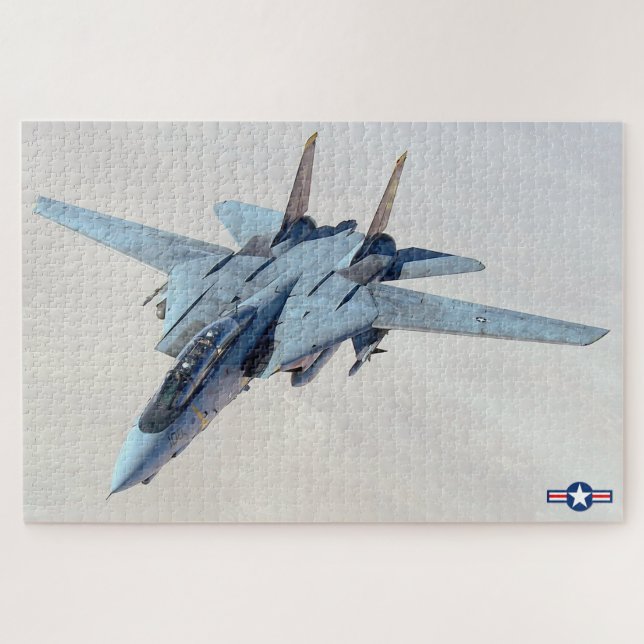 Puzzle F-14 TOMCAT (50x76 CM) (Horizontal)