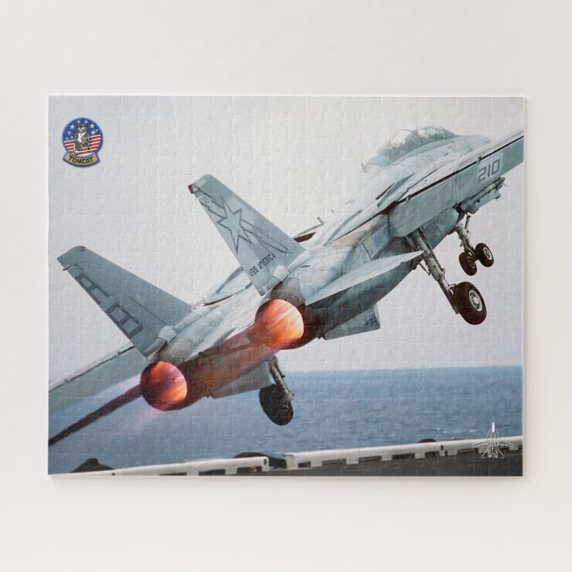 Puzzle F-14 TOMCAT "AFTERBURNER" (16x20 pouces) (Horizontal)