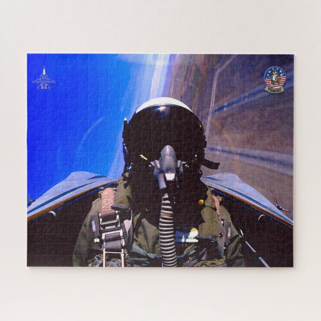 Puzzle F-14 TOMCAT "BRISE" (16x20 pouces) (Horizontal)