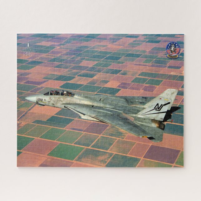 Puzzle F-14 TOMCAT “EN PATROUILLE” (40x50 cm) (Horizontal)