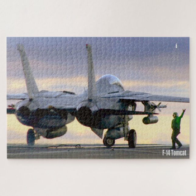 Puzzle F-14 TOMCAT "FLIGHTDECK" (20x30 pouces) (Horizontal)