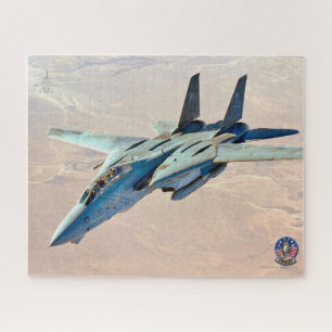 Puzzle F-14 TOMCAT “PATROUILLE DU DÉSERT” (40x50 cm)