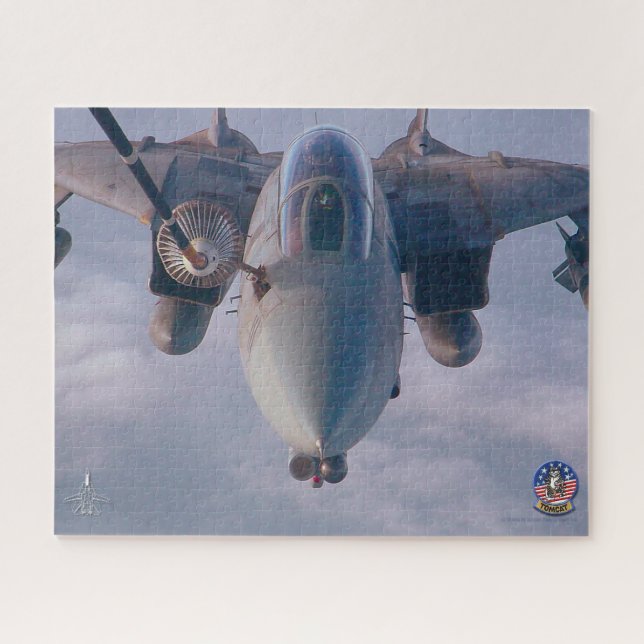 Puzzle F-14 TOMCAT "REFUELING" (16x20 pouces) (Horizontal)