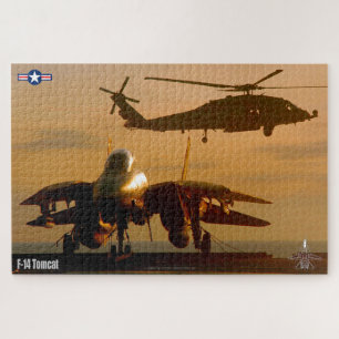Puzzle F-14 TOMCAT "SUNSET OPS" (20x30 pouces)