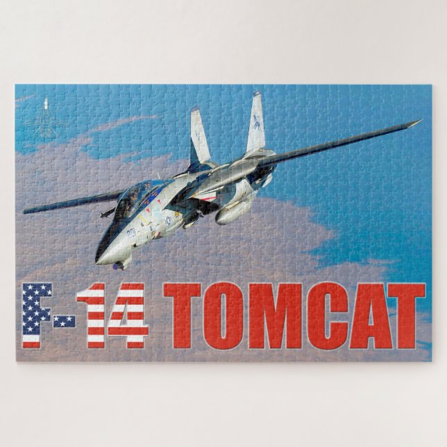 Puzzle F-14 TOMCAT "SUR PATROLE" (20x30 pouces) (Horizontal)