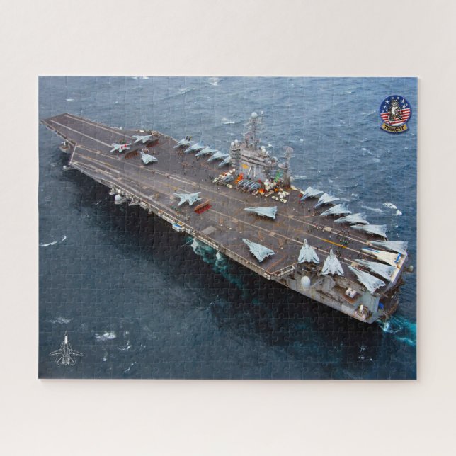 Puzzle F-14 TOMCAT "TRANSPORTEUR" (16x20 pouces) (Horizontal)