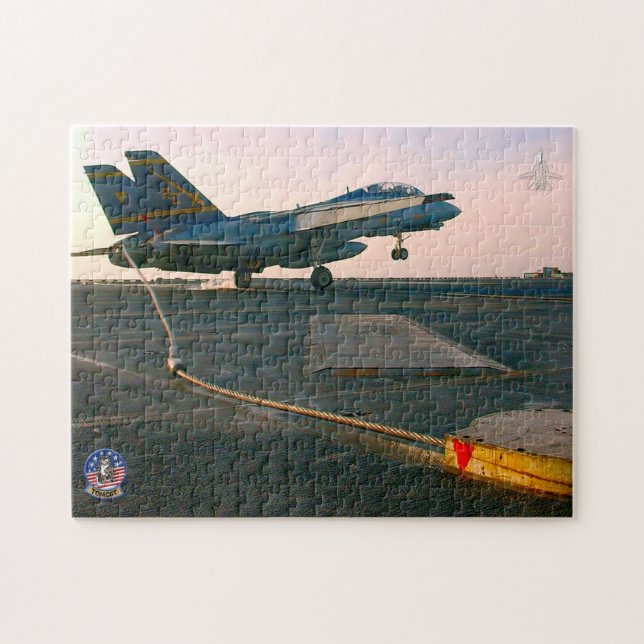 Puzzle F-14 TOMCAT "TRAP" (11x14 pouces) (Horizontal)