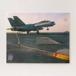 Puzzle F-14 TOMCAT “TRAP” (16x20 pouces)
