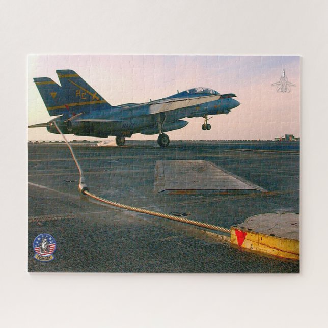 Puzzle F-14 TOMCAT “TRAP” (16x20 pouces) (Horizontal)