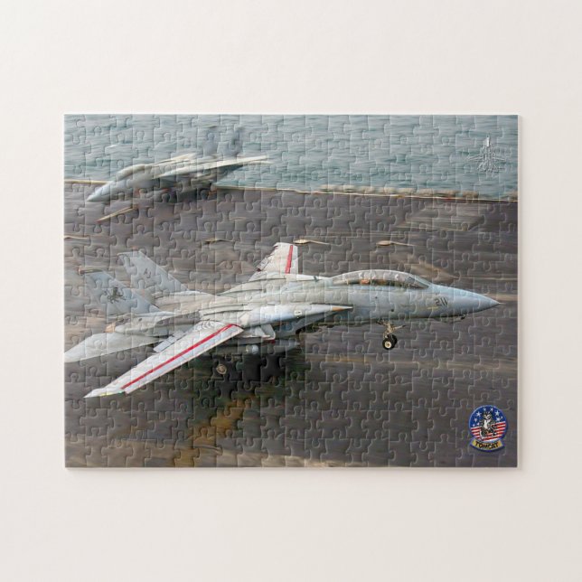 Puzzle F-14 TOMCAT “TRAP” (28x36 cm) (Horizontal)