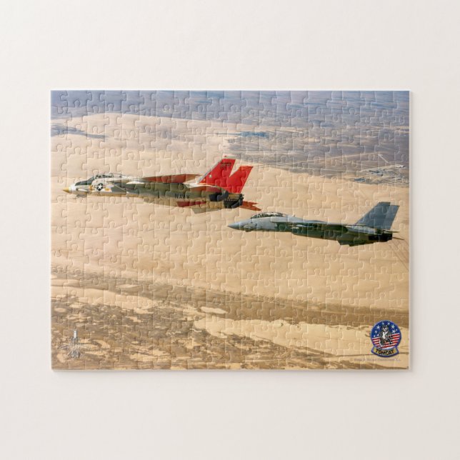 Puzzle F-14 TOMCAT "WINGMAN" (11x14 pouces) (Horizontal)