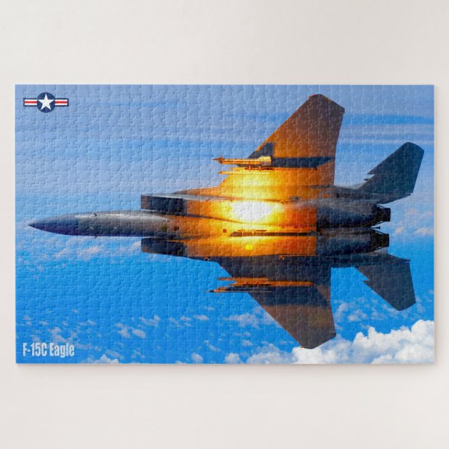 Puzzle F-15C EAGLE (20 x 30 POUCES) (Horizontal)
