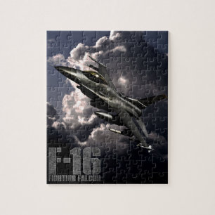 Puzzle F-16 Faucon combattant