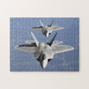 Puzzle F-22 Raptor 5e génération de chasseur furtif Jet