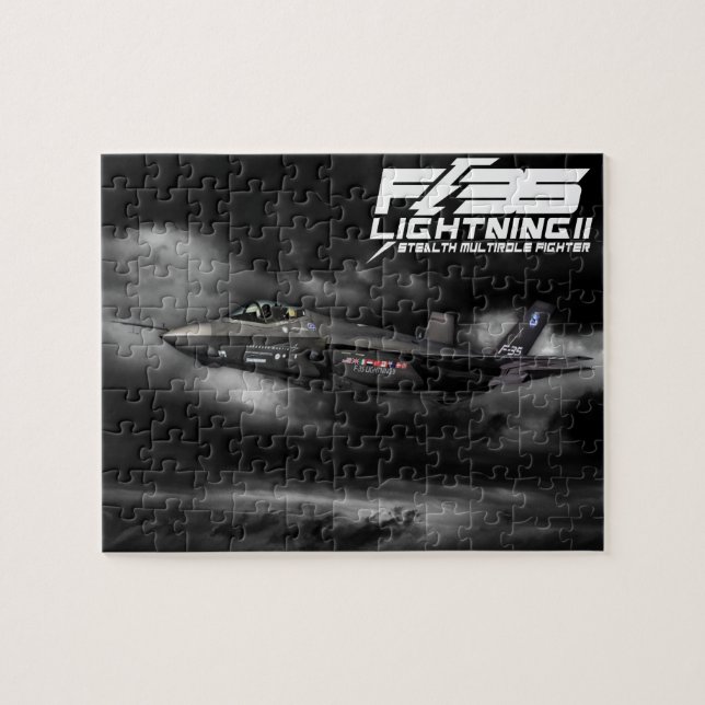 Puzzle F-35 foudre II (Horizontal)