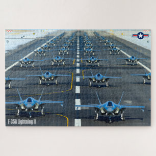 Puzzle F-35A LIGHTNING II (20 x 30 POUCES)