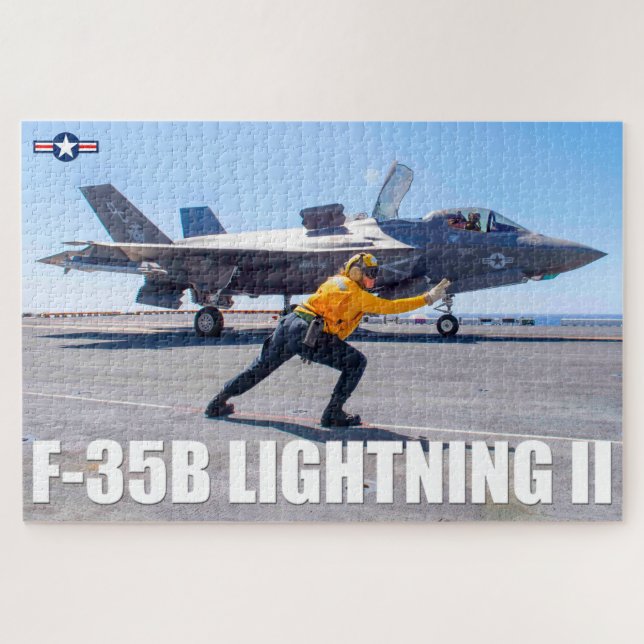 Puzzle F-35B LIGHTNING II (20 x 30 POUCES) (Horizontal)