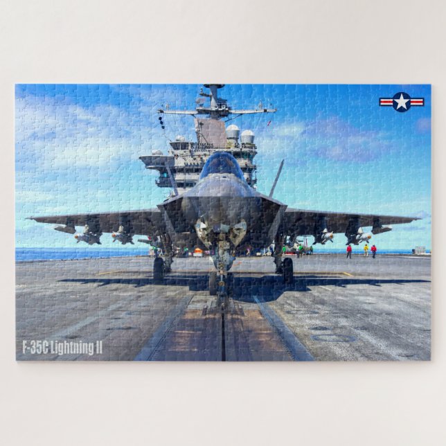 Puzzle F-35C LIGHTNING II (20 x 30 POUCES) (Horizontal)