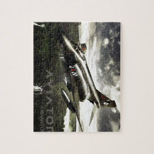Puzzle F-4 Phantom Fighter Jet