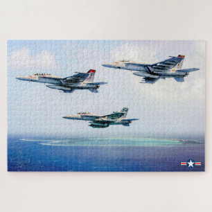 Puzzle F/A-18 SUPER HORNET (20 x 30 POUCES)