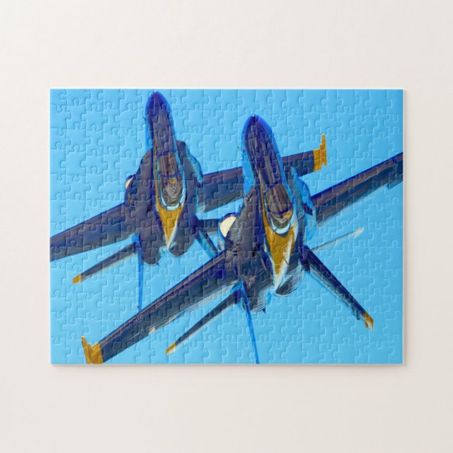Puzzle F/A-18C HORNET (11 x 14 POUCES) (Horizontal)