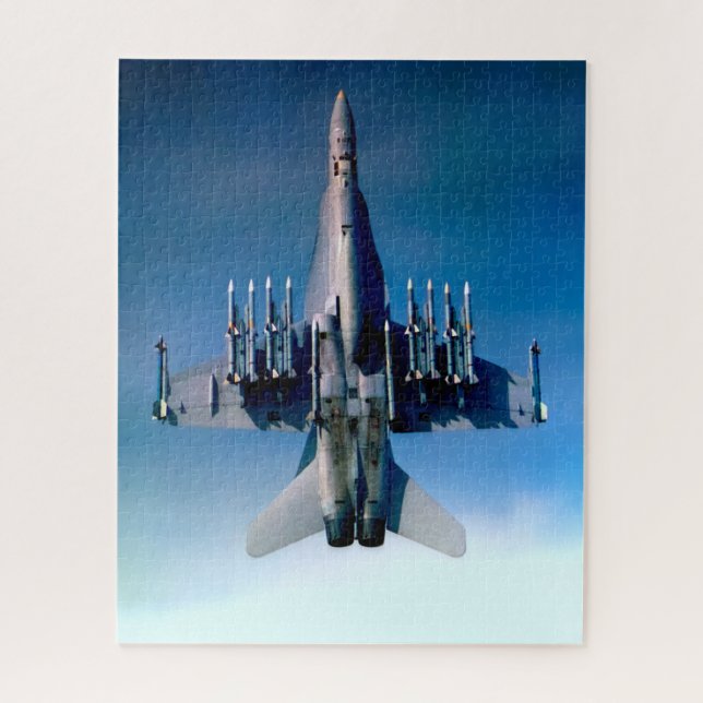 Puzzle F/A-18C HORNET (16 x 20 POUCES) (Vertical)