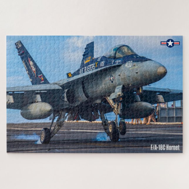 Puzzle F/A-18C HORNET (20 x 30 POUCES) (Horizontal)