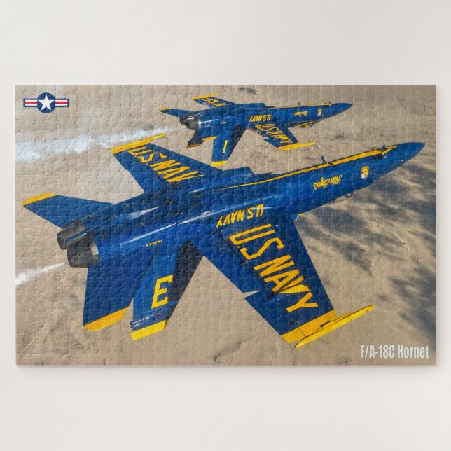Puzzle F/A-18C HORNET (20 x 30 POUCES) (Horizontal)