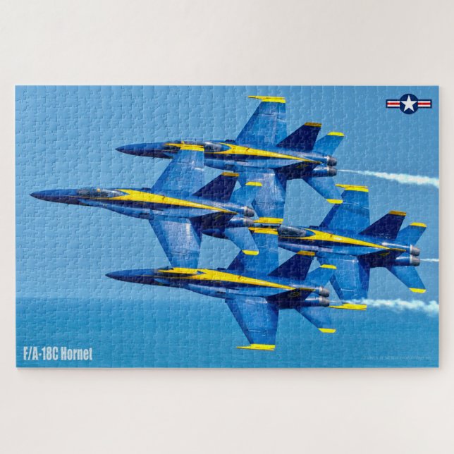 Puzzle F/A-18C HORNET (20 x 30 POUCES) (Horizontal)