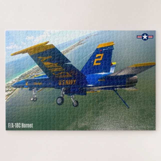 Puzzle F/A-18C HORNET (20 x 30 POUCES) (Horizontal)