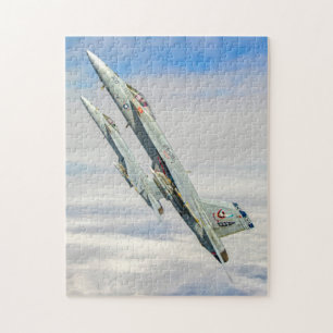 Puzzle F/A-18E SUPER HORNET (11x14 POUCES)