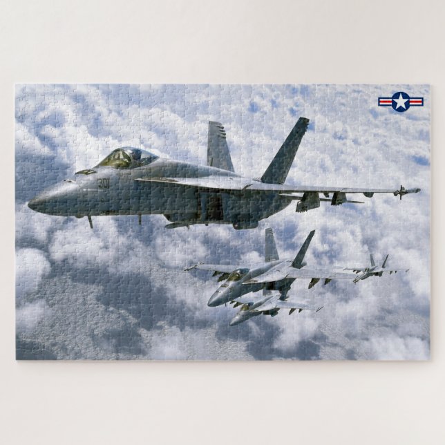 Puzzle F/A-18E SUPER HORNET (20 x 30 POUCES) (Horizontal)