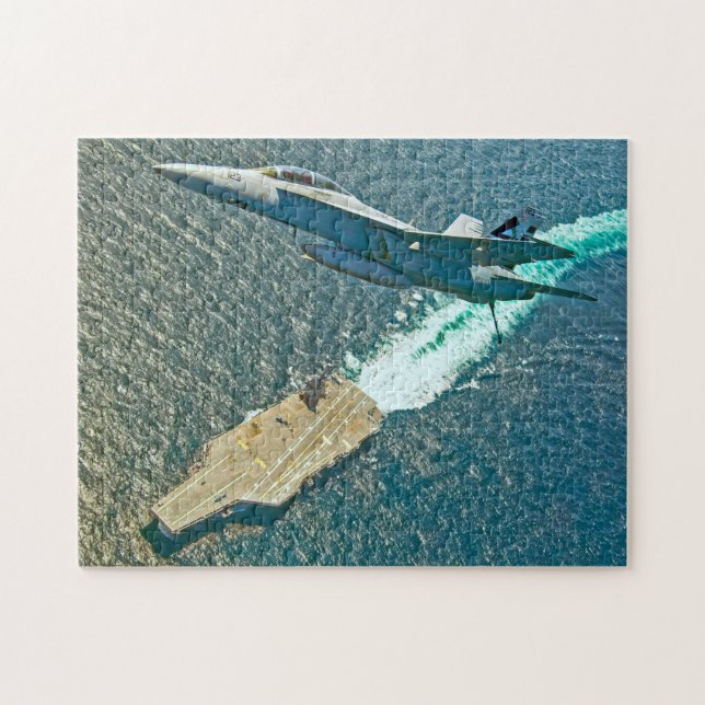 Puzzle F/A-18F SUPER HORNET (11x14 POUCES) (Horizontal)