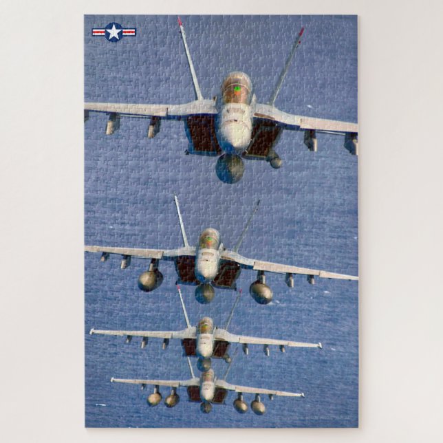 Puzzle F/A-18F SUPER HORNET (20 x 30 POUCES) (Vertical)