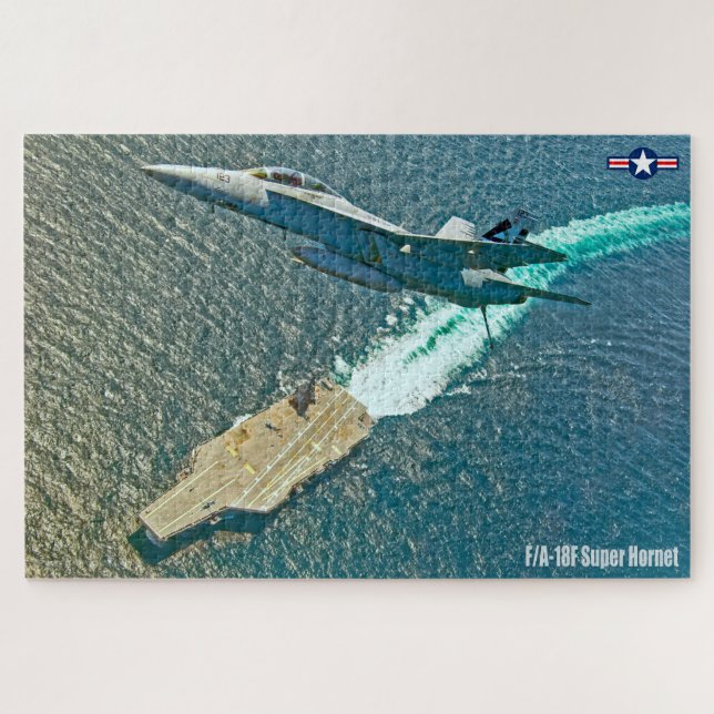 Puzzle F/A-18F SUPER HORNET (20 x 30 POUCES) (Horizontal)