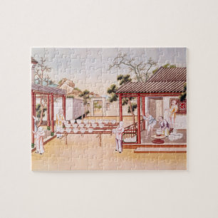 Puzzle Fabrication de porcelaine (la semaine sur le
