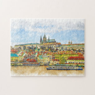 Puzzle Fabuleux coloré Vintage Romance Voyage