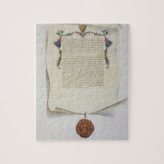 Puzzle Fac-similez l'édition de la Magna Carta, les (Vertical)