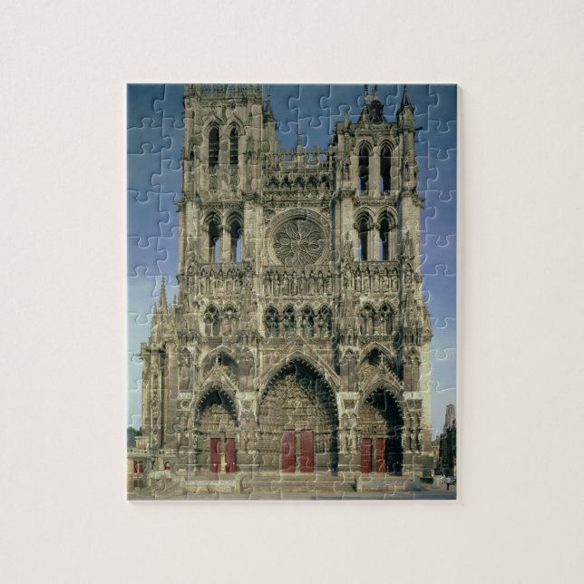 Puzzle Façade occidentale, c.1220-70 (photo) (pour des (Vertical)